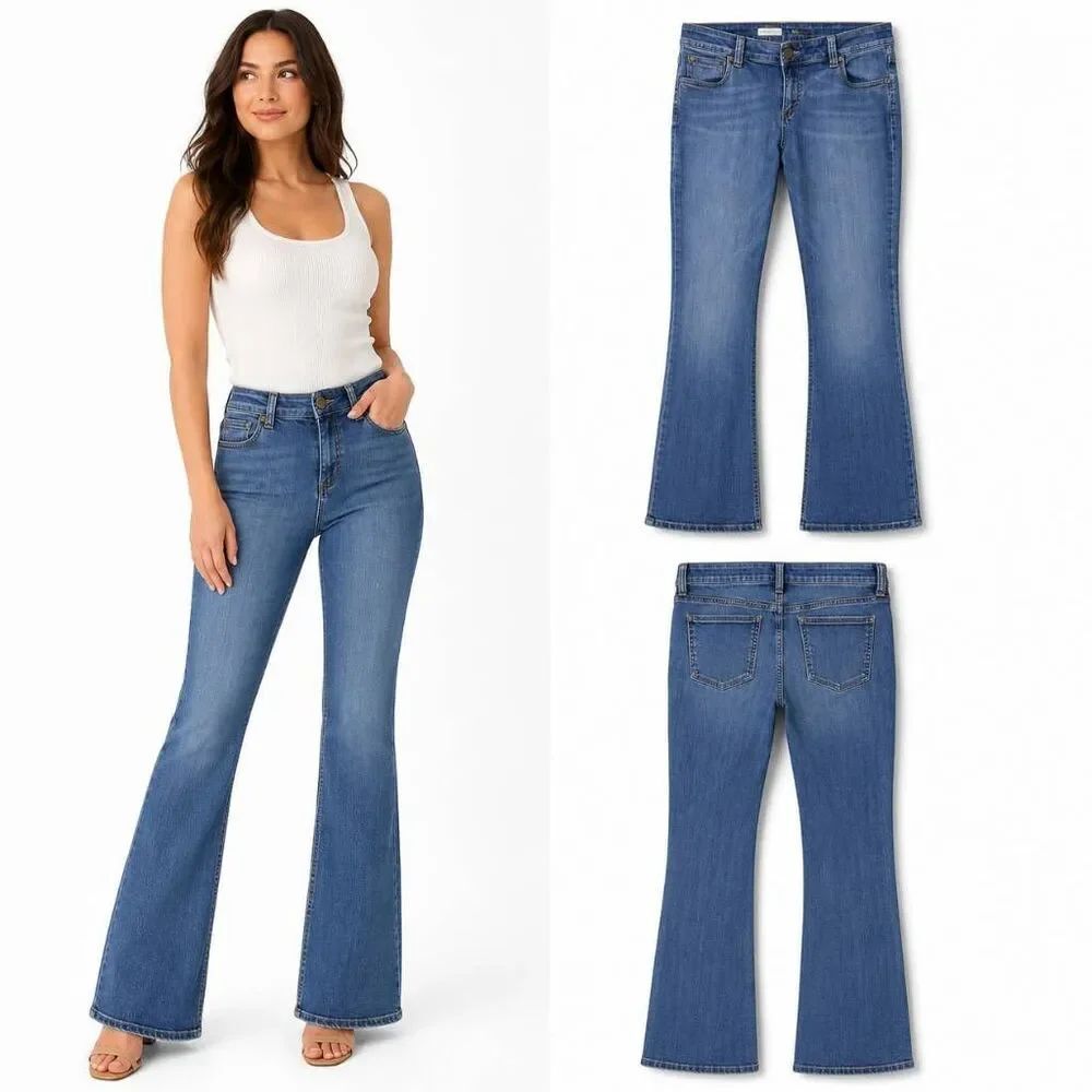 Kut from the Kloth Natalie High Rise Bootcut Jeans 16S